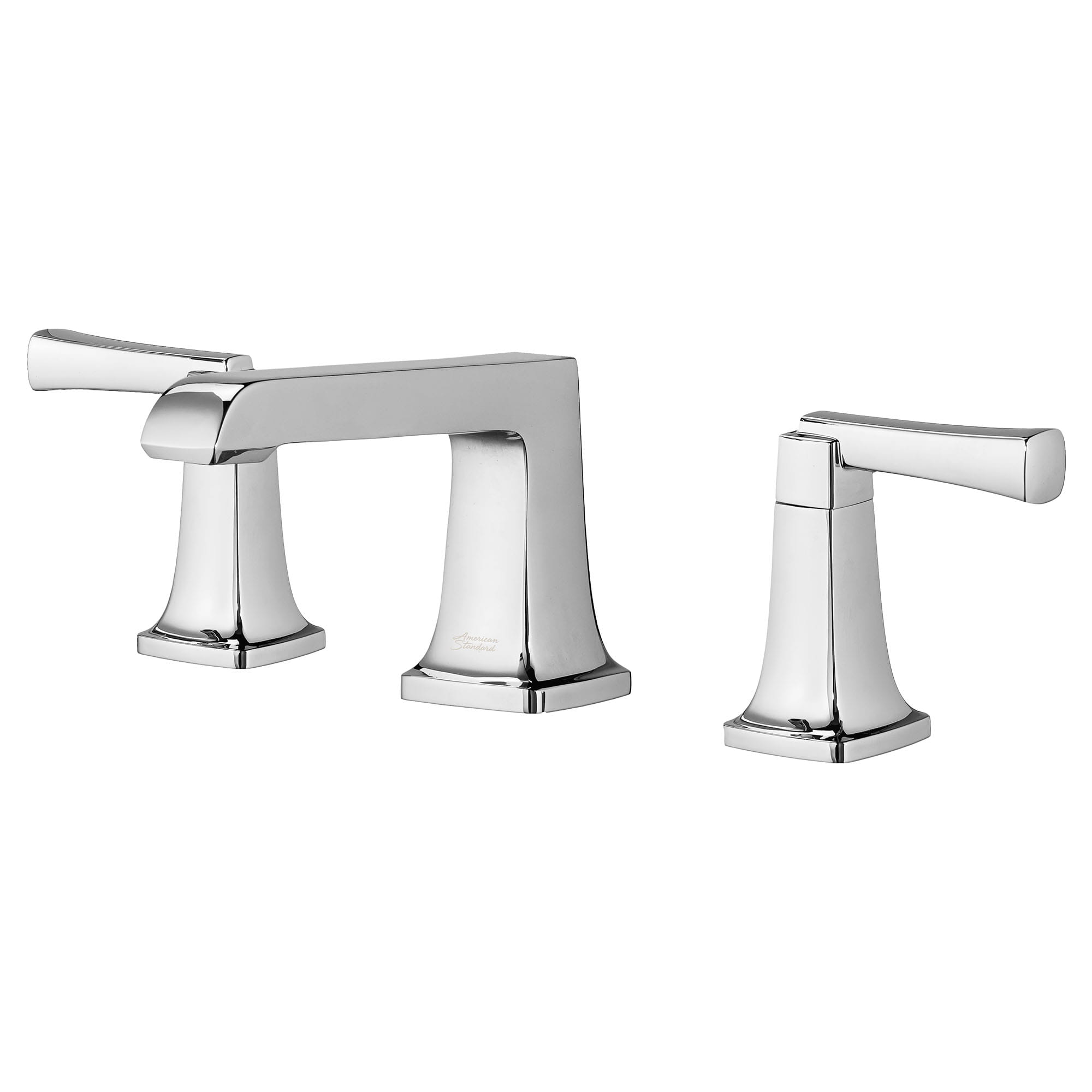 Townsend 8 Inch Widespread 2 Handle Bathroom Faucet 12 gpm 45 L min With Lever Handles CHROME